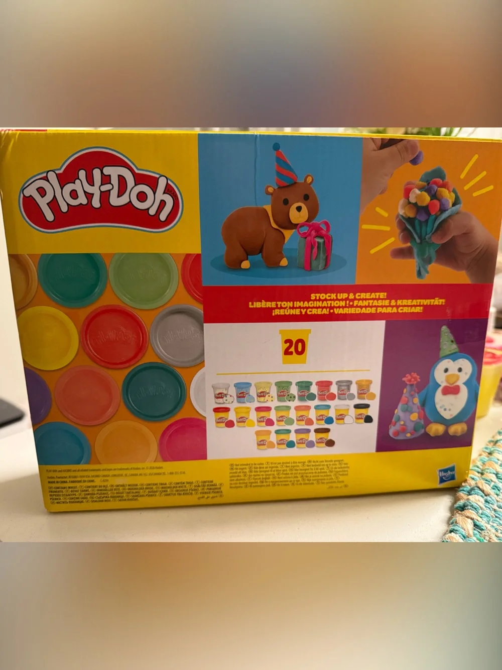 🤶🏻🎄Hasbro Play-Doh 20-Pack Assorted Colors -🎄🎄